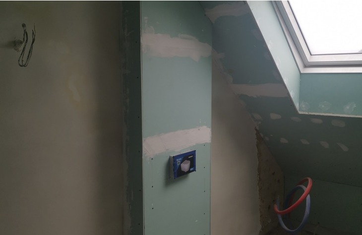 Alle appartementen werden voorzien van alle sanitaire installaties